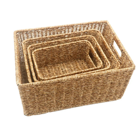 Handcrafted Nesting Baskets - Set of 3