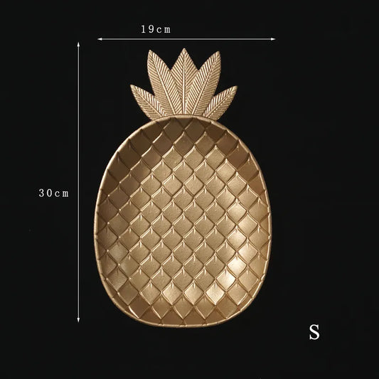 Pineapple Shape Inspired Decorative Tray