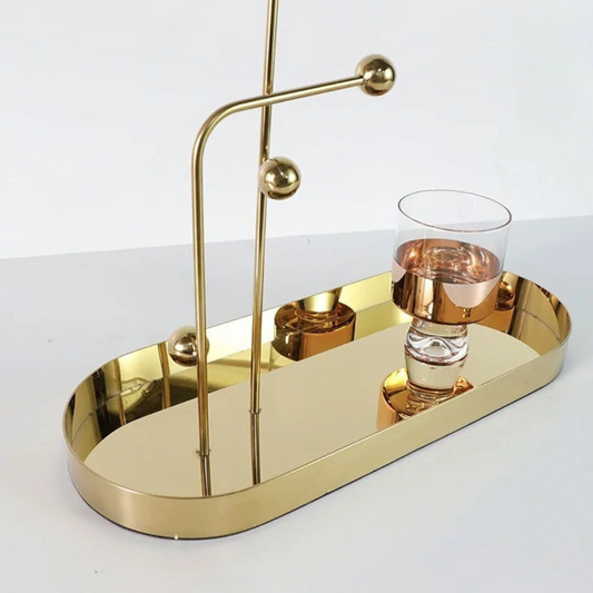 Luxe Gold-Toned Decoration Tray